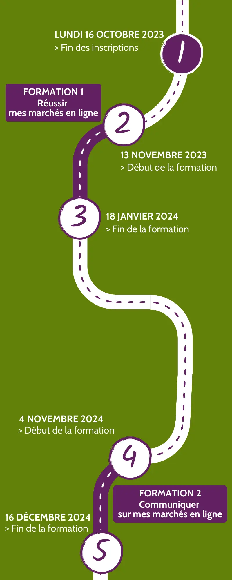 Blue Illustrated Path Design Process Timeline Infographic(3)